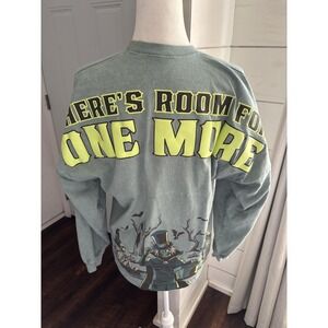 Disney Haunted Mansion Spirit Jersey Shirt Womens XS Green Room For One More